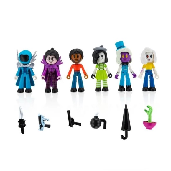 Roblox DevSeries ARSENAL RELOADED RIVALS Figure Set (12 pc) New In Box with Code - Picture 3 of 3
